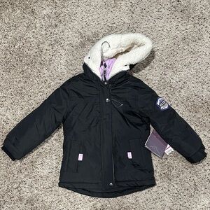 Big Chill Black and Purple Kids Jacket